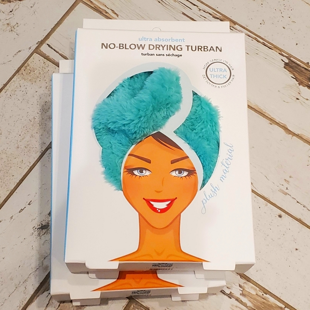 Hair wrap No blow drying turban hair towel